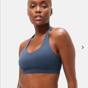Outdoor Voices All Time Bra in Dark Sky